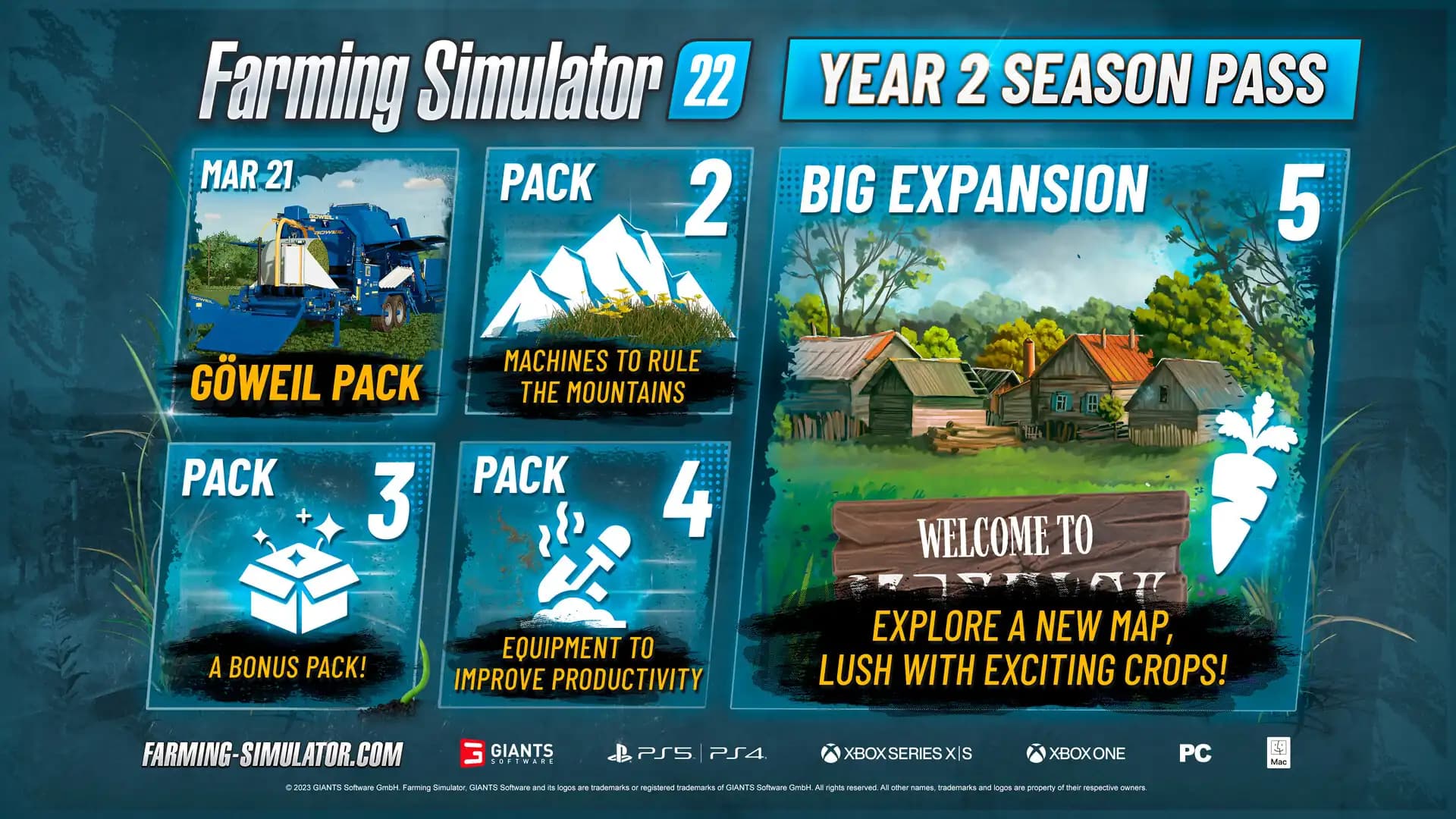 Farming Simulator 22 - Year 2 Season Pass media 1