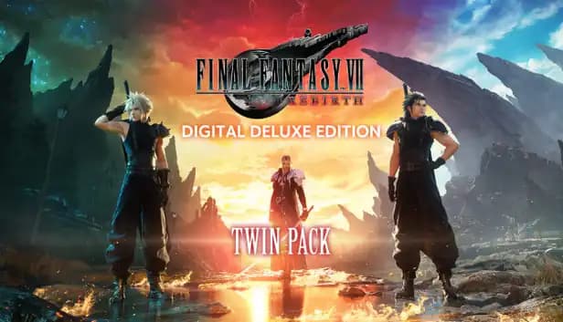 Final Fantasy VII Remake & Rebirth Digital Deluxe Twin Pack cover