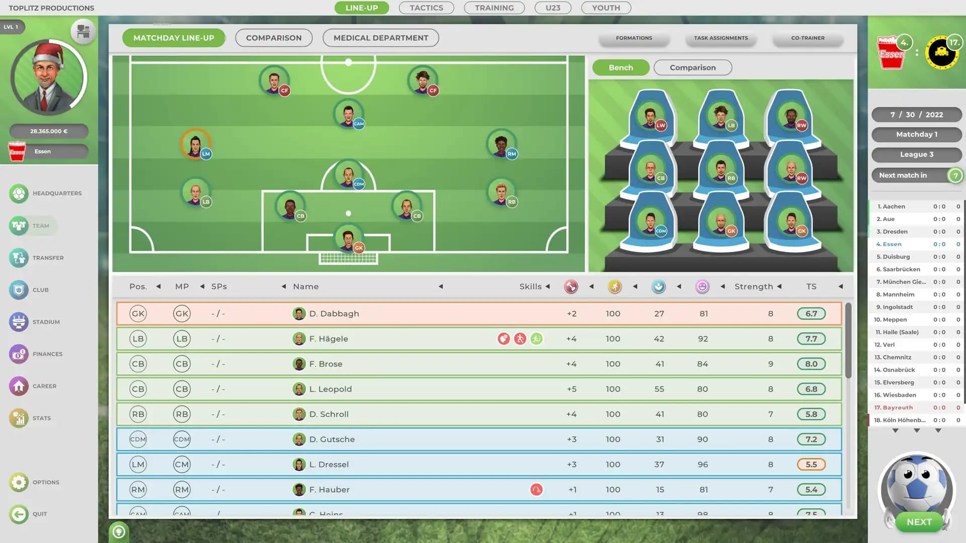 GOAL! The Club Manager media 2