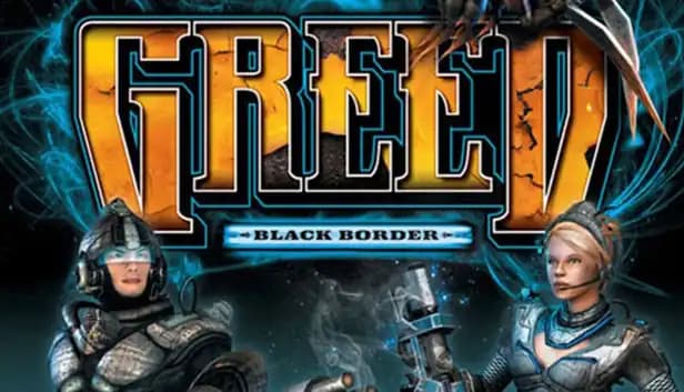 Greed: Black Border cover