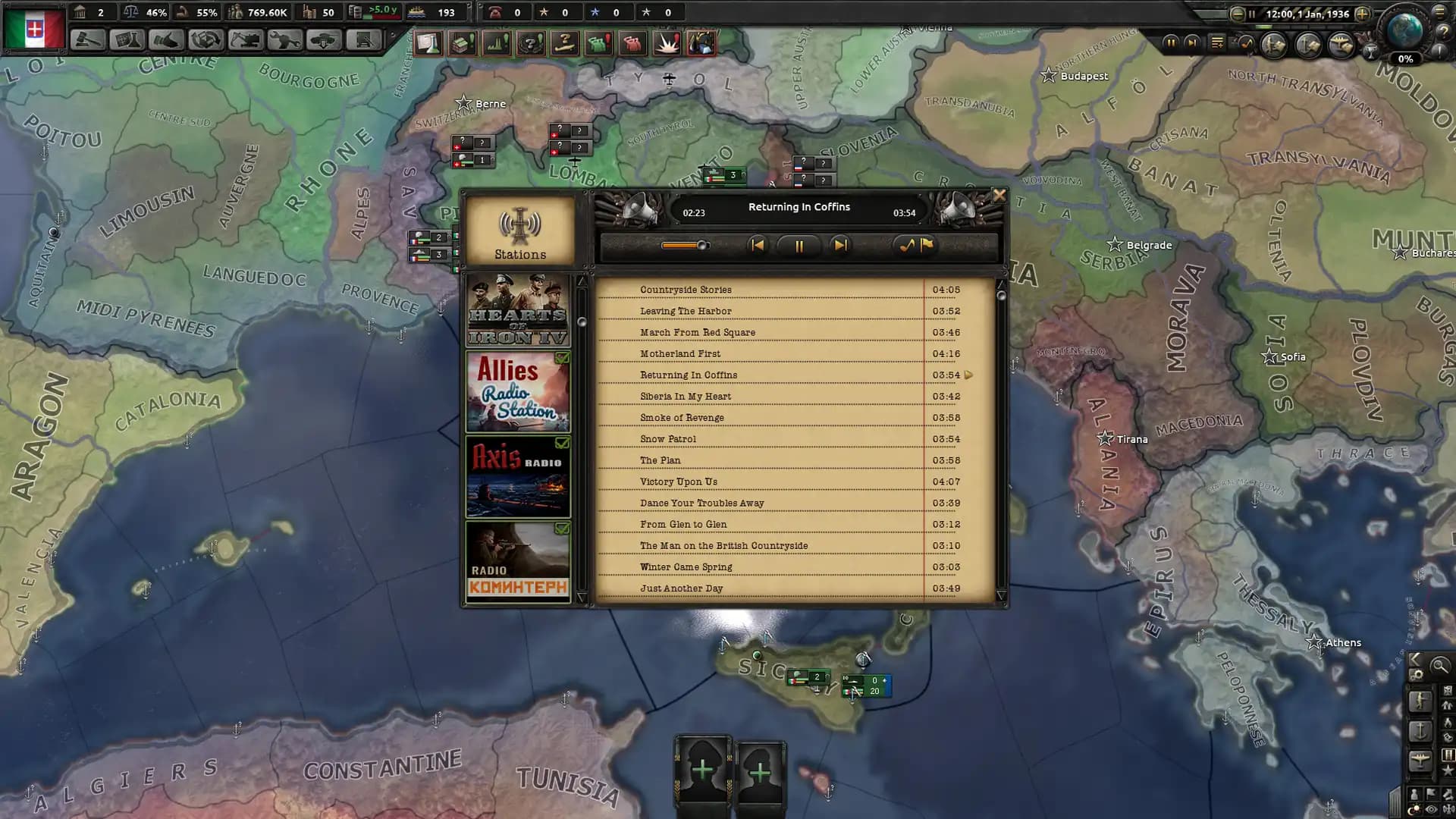 Hearts of Iron IV: Radio Pack media 1