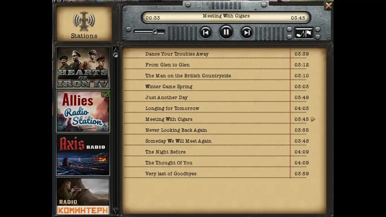 Hearts of Iron IV: Radio Pack media 2