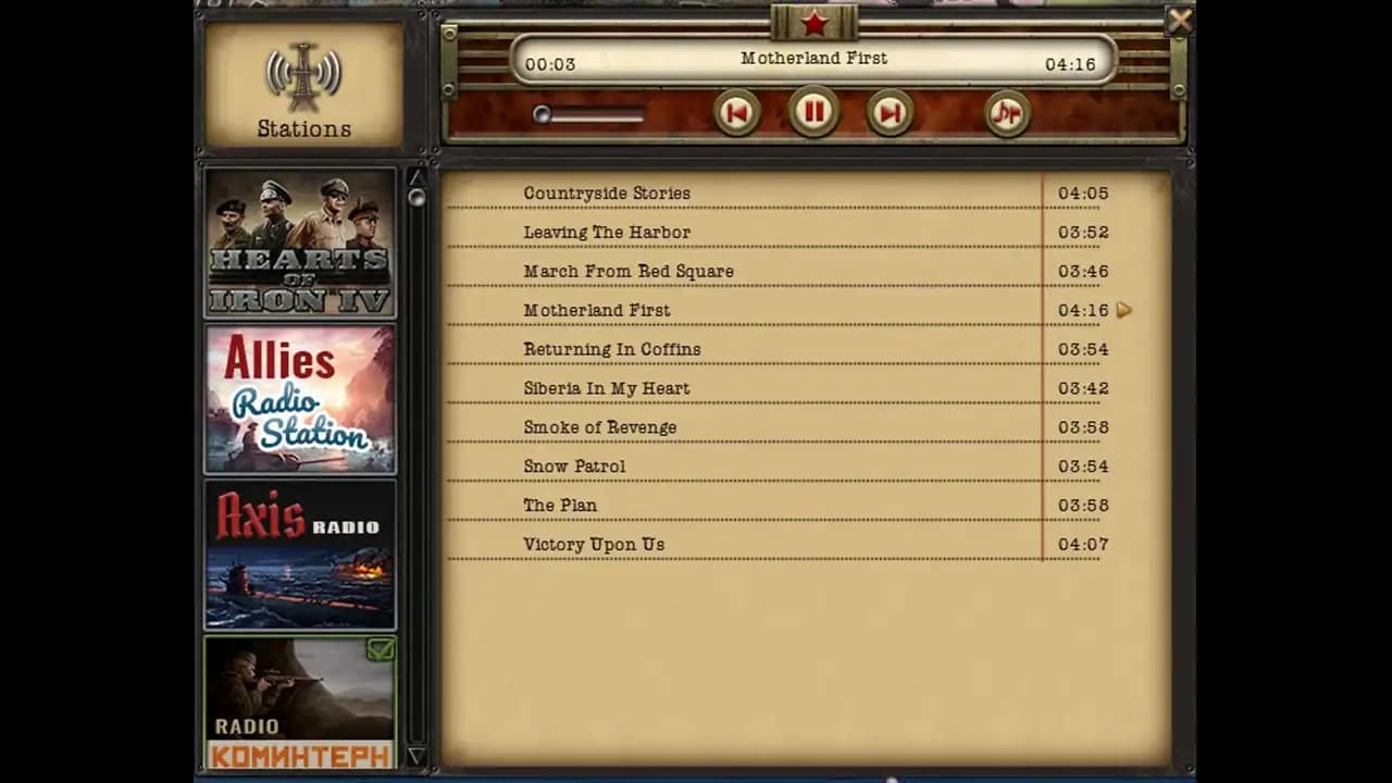 Hearts of Iron IV: Radio Pack media 3