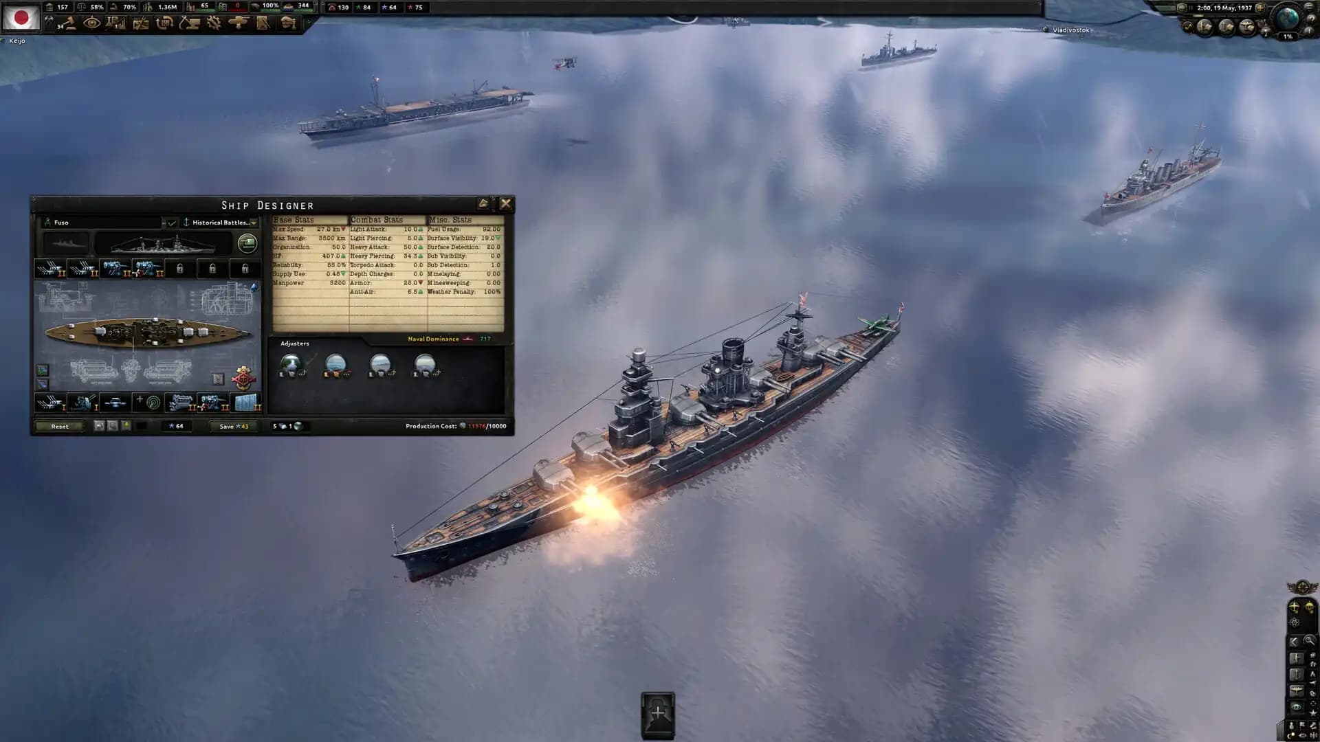 Hearts of Iron IV: Warships of the Pacific media 1