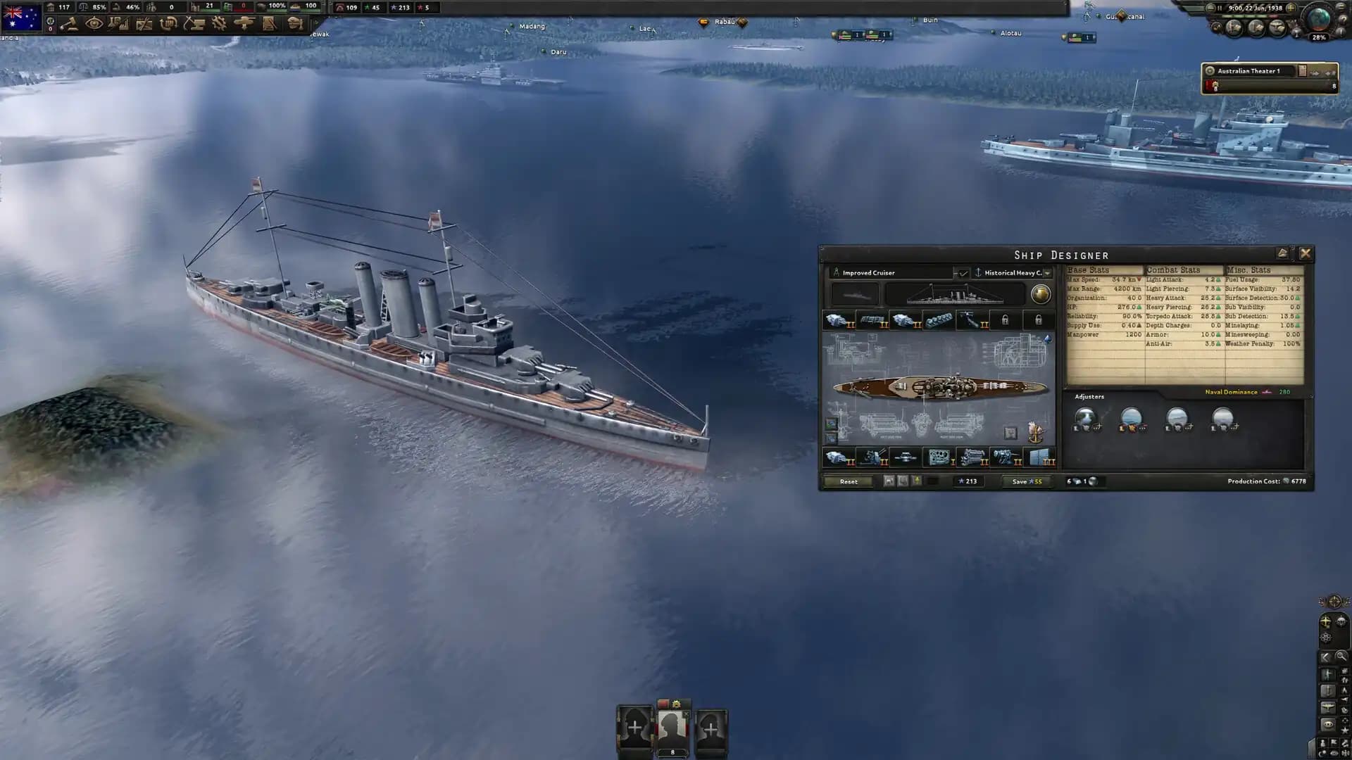 Hearts of Iron IV: Warships of the Pacific media 2