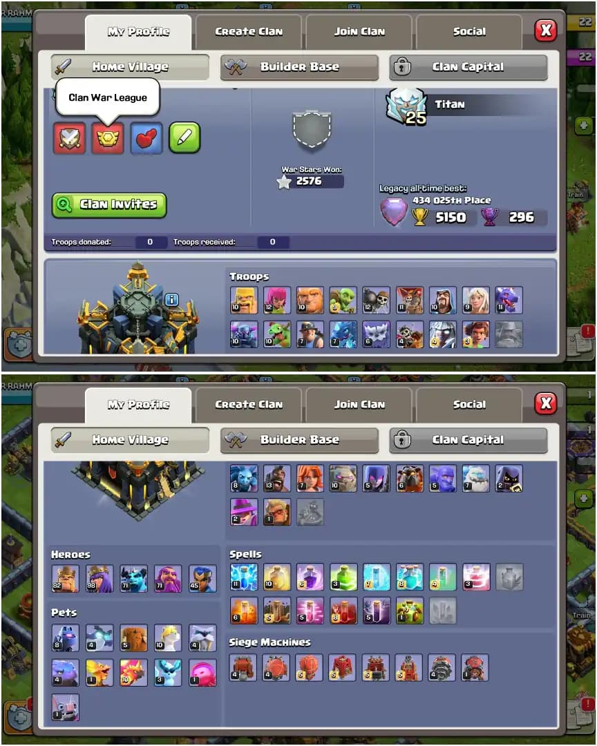 TH17 NEAR MAX | GG MAX | B.B MAX | 2576 WS | HEROES: 82-98-71-71-45 | 2.5K GEMS | NC YES | XP-237 | ALL EPIC | HIGH DFC | EMAIL CHANGE AVAILABLE