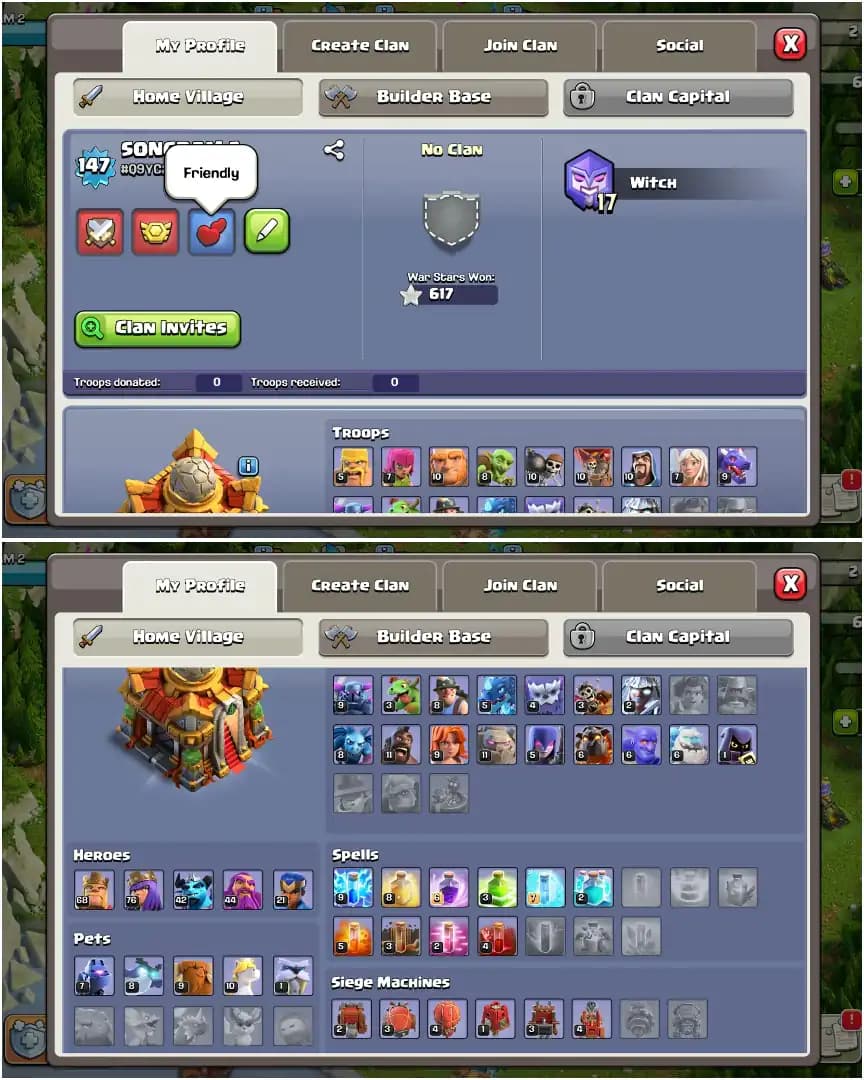 SUPER DEAL ➤TH16 NEAR MAX ➤GOLDEN WALL ➤HEROES: 68-76-45-22 ➤MAX TYPE DFC ➤SB-18|FA-18|FB-18|GG|MM|RS ➤618 WS ➤FULL ACCESS