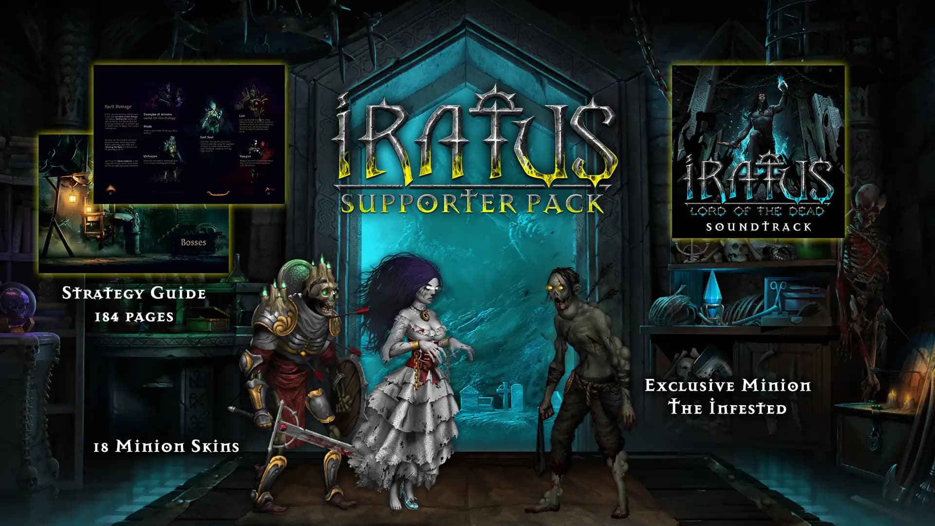 Iratus: Lord of the Dead - Supporter Pack media 1