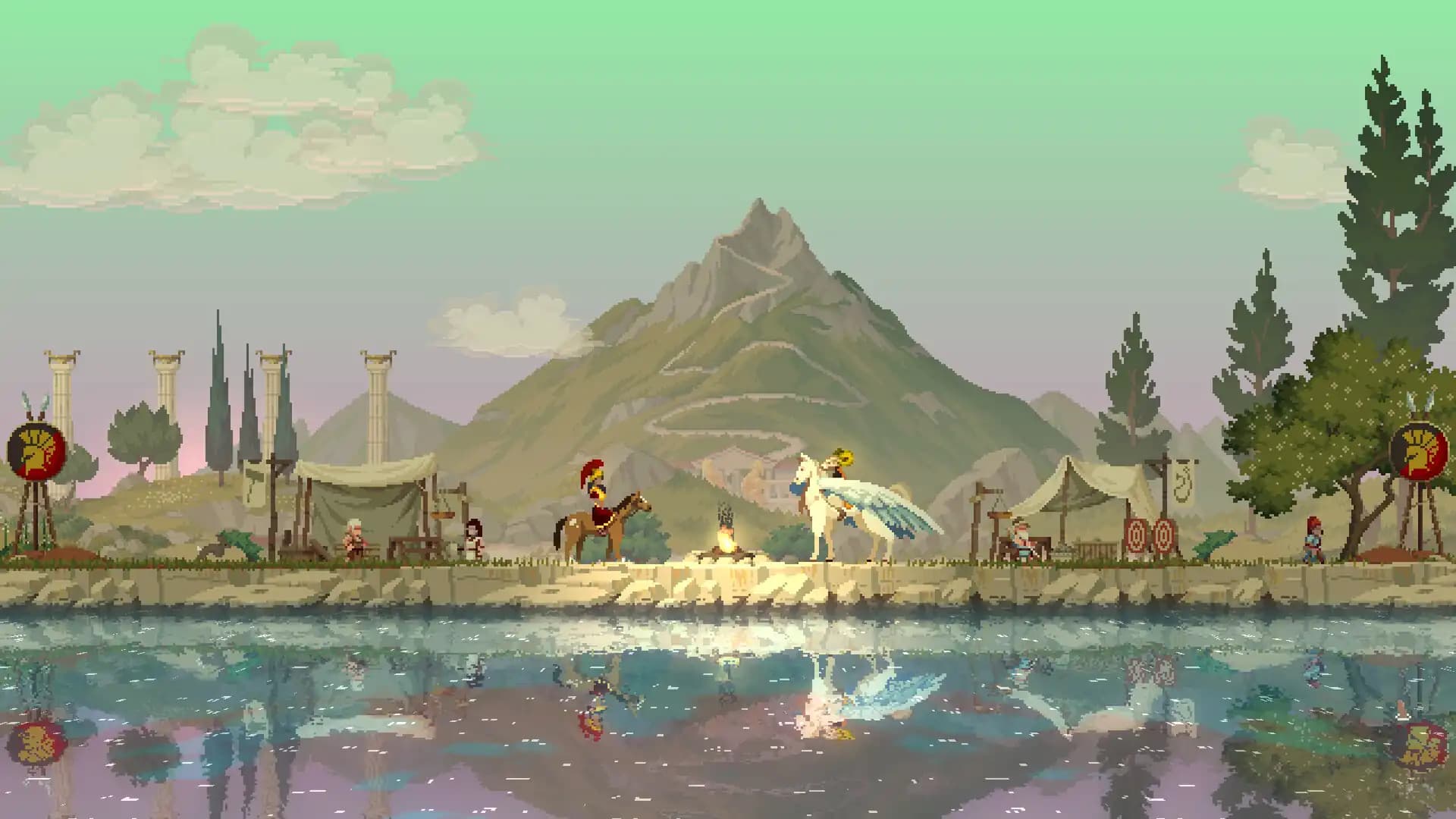 Kingdom Two Crowns: Call of Olympus media 1
