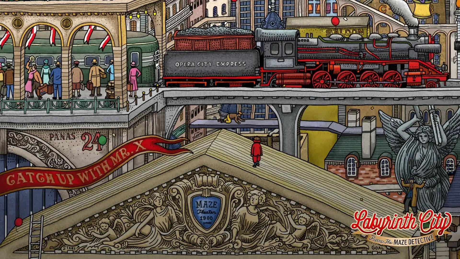 Labyrinth City: Pierre the Maze Detective media 1