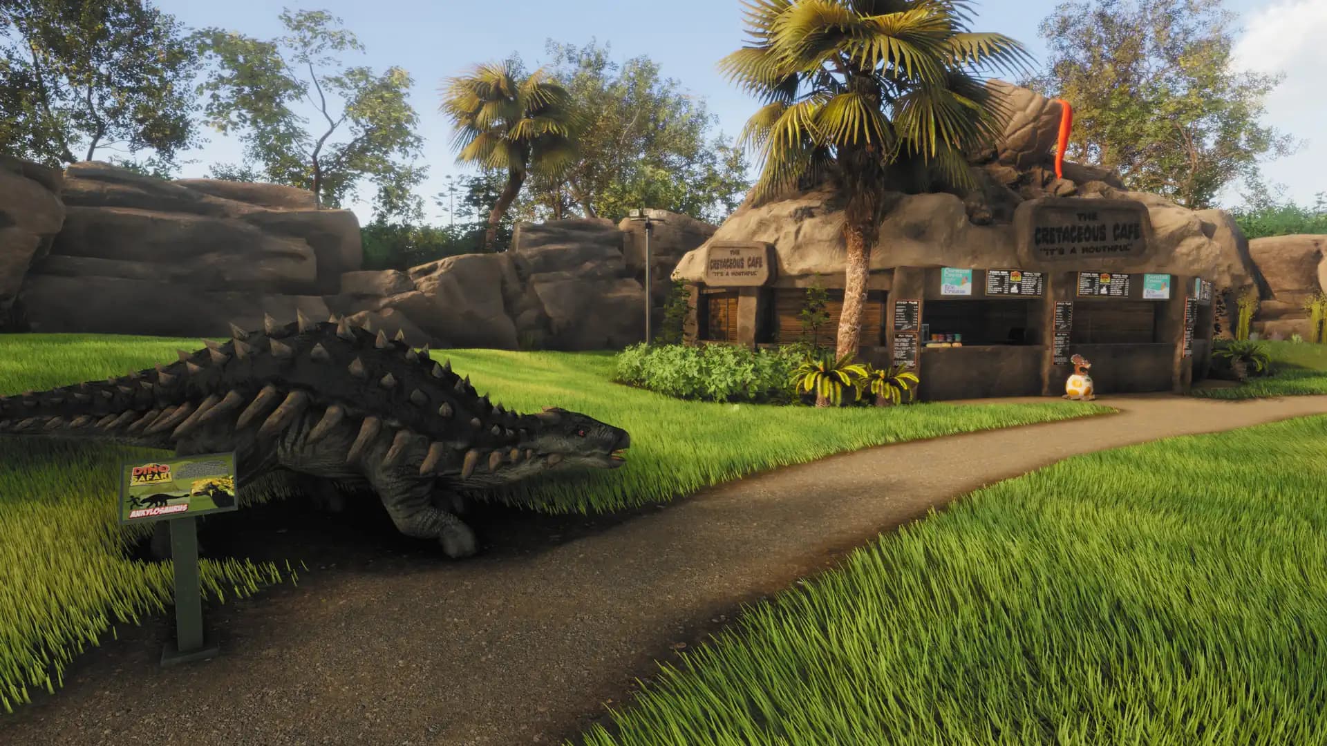 Lawn Mowing Simulator - Dino Safari media 3