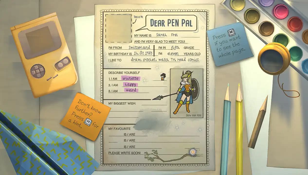 Letters - a written adventure media 4