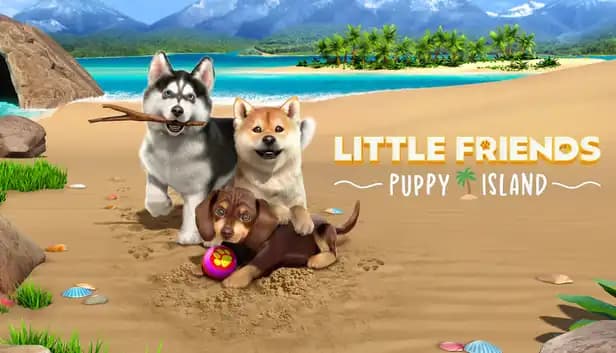 Little Friends: Puppy Island cover