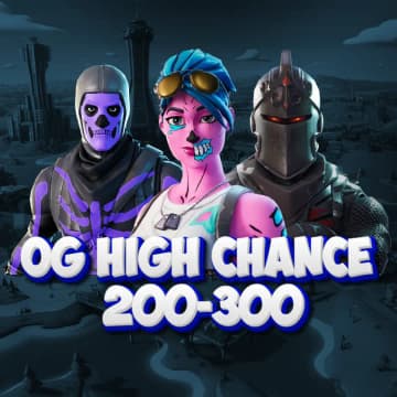 200–300 OG Fortnite skins: Chance for Travis Scott, IKONIK, Galaxy, Sparkle Specialist, Black Knight, Merry Mint Axe, Take the L & more! - Global