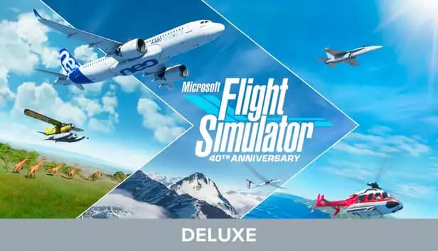 Microsoft Flight Simulator (2020) 40th Anniversary Deluxe Edition cover