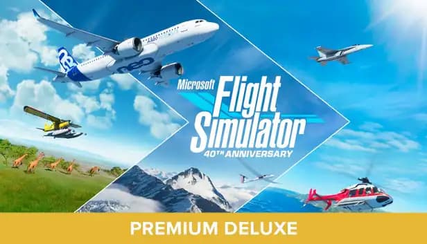 Microsoft Flight Simulator (2020): 40th Anniversary Premium Deluxe Edition cover