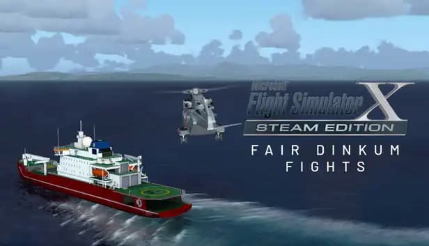 Microsoft Flight Simulator X: Steam Edition - Fair Dinkum Flights cover