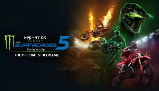 Monster Energy Supercross - The Official Videogame 5 cover