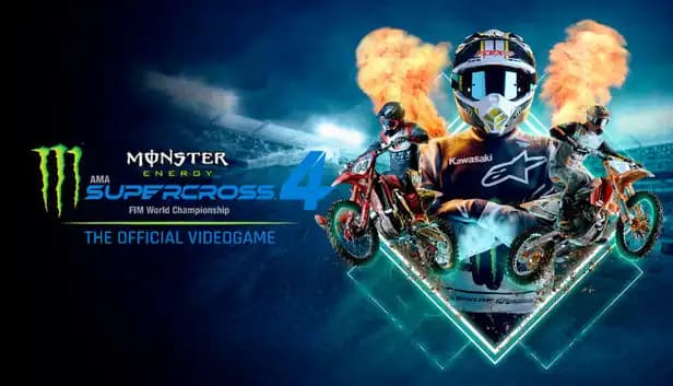 Monster Energy Supercross: The Official Videogame 4 cover