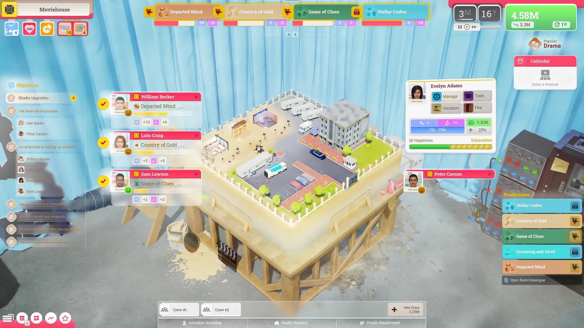 Moviehouse – The Film Studio Tycoon media 2