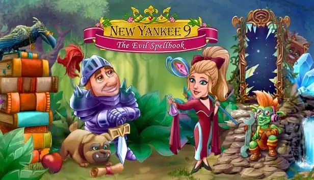 New Yankee 9: The Evil Spellbook cover