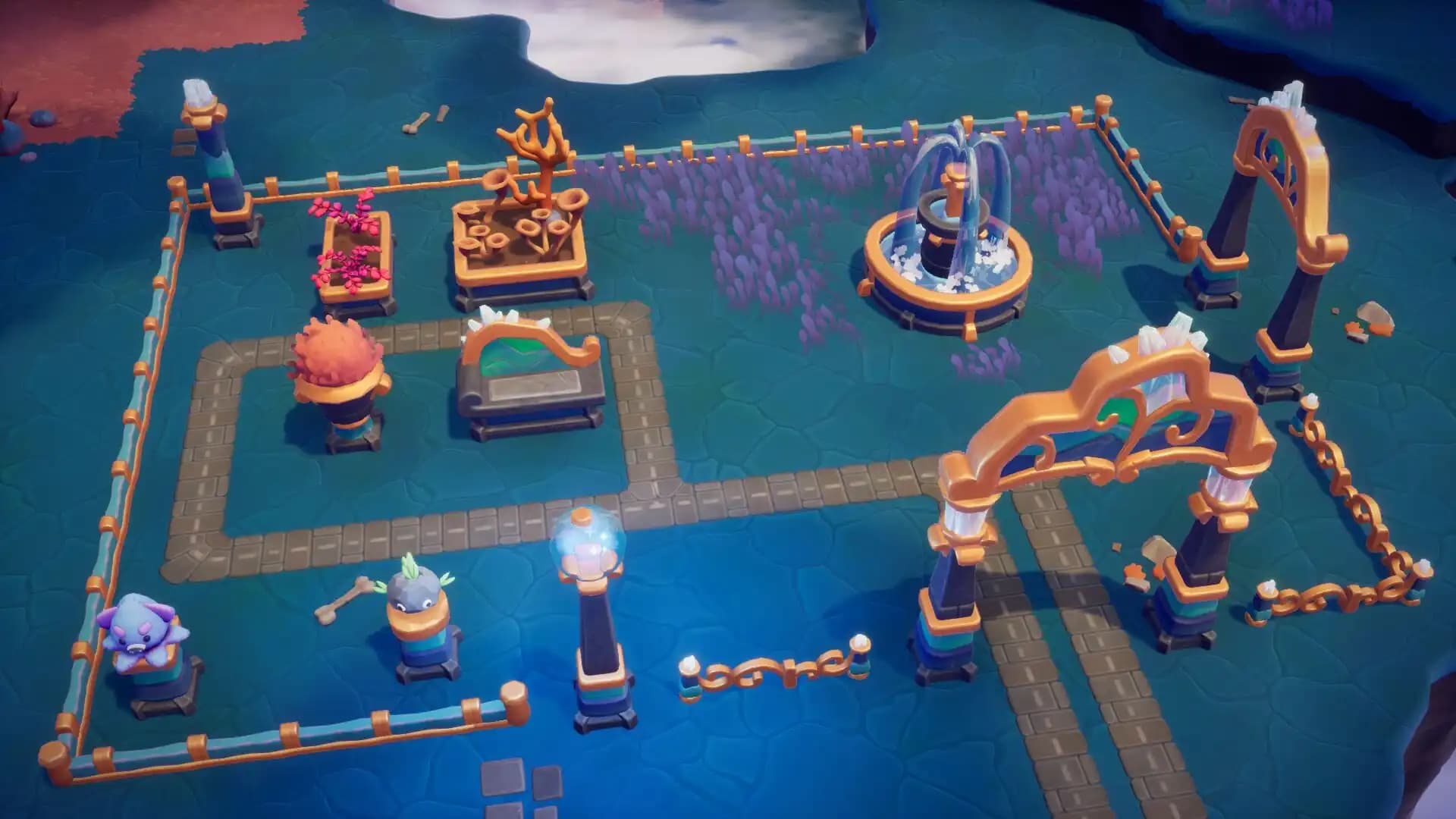 Oddsparks: An Automation Adventure - Craftsman's Elemental Decorations Pack media 3