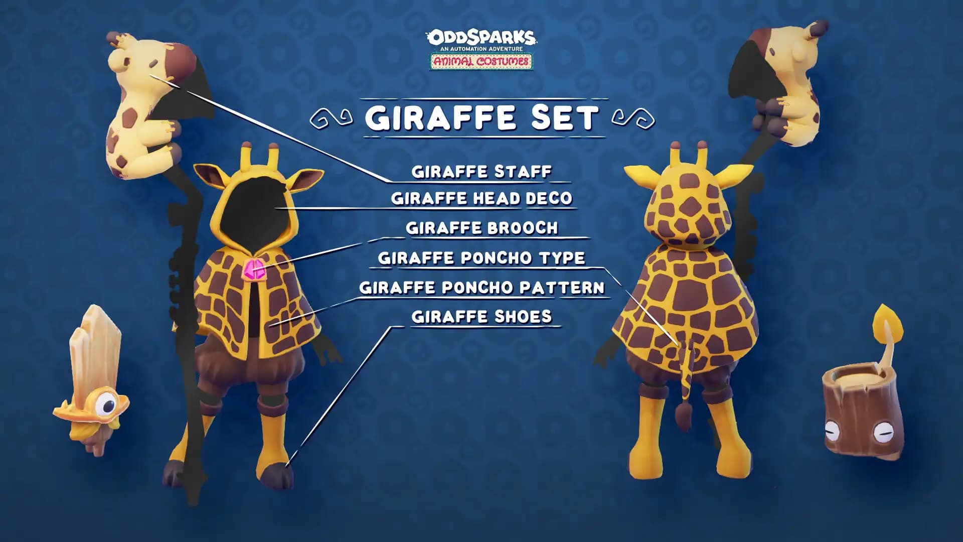 Oddsparks: An Automation Adventure - Tailor's Animal Costumes Pack media 3