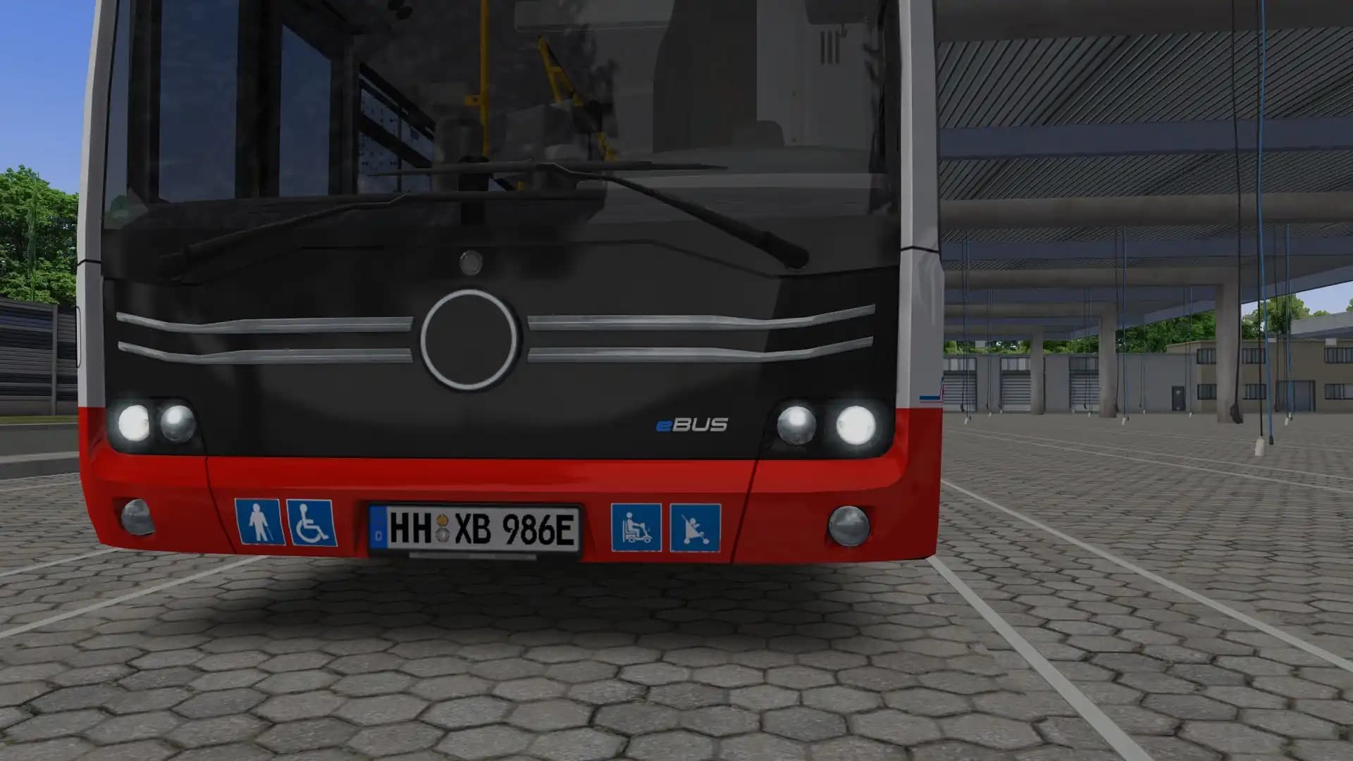 OMSI 2 Add-On E-Bus Hamburg media 2