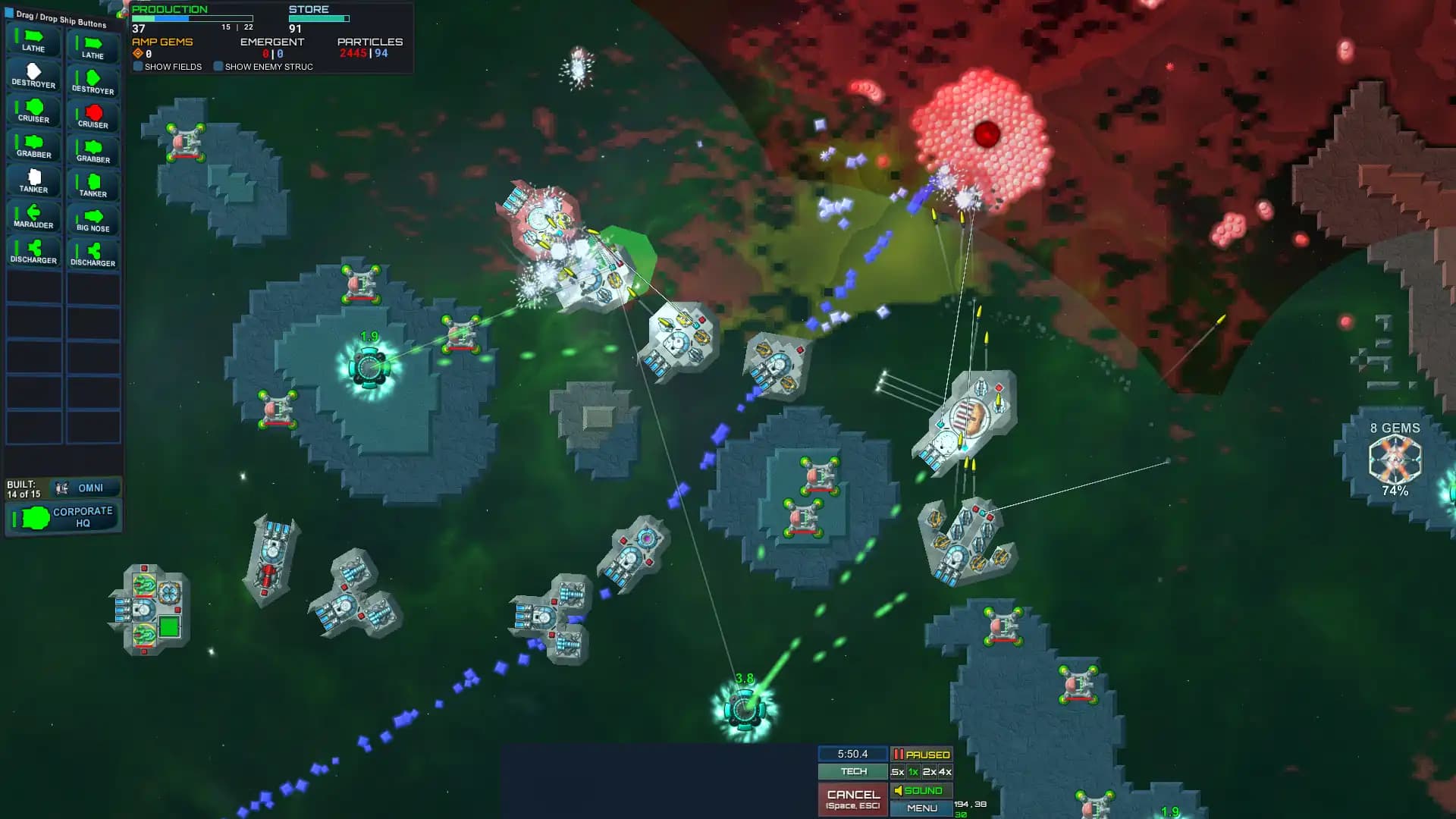 Particle Fleet: Emergence media 3