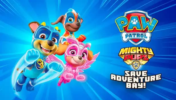 PAW Patrol Mighty Pups Save Adventure Bay cover