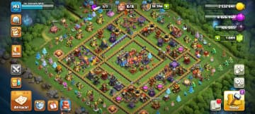 [Old Obstacles] [Rare] Th18 Near Max | Golden Wall | Heroes: 86-89-60-65-33 | 2606 Ws | High Profile | All Epic | Nc Yes | Old Tree | Full Access - Global