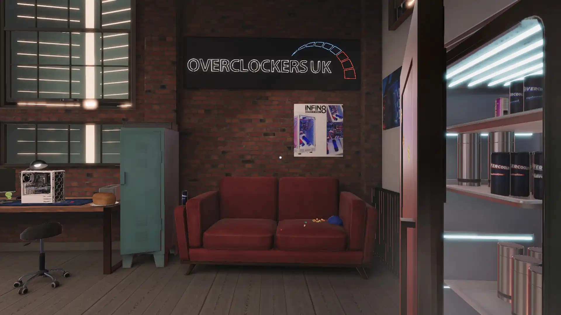 PC Building Simulator - Overclockers UK Workshop media 1