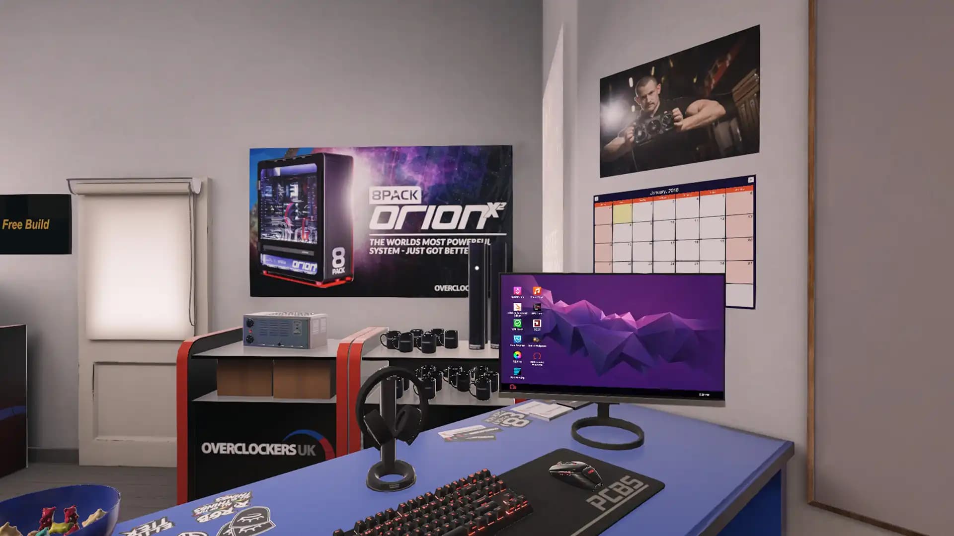 PC Building Simulator - Overclockers UK Workshop media 4