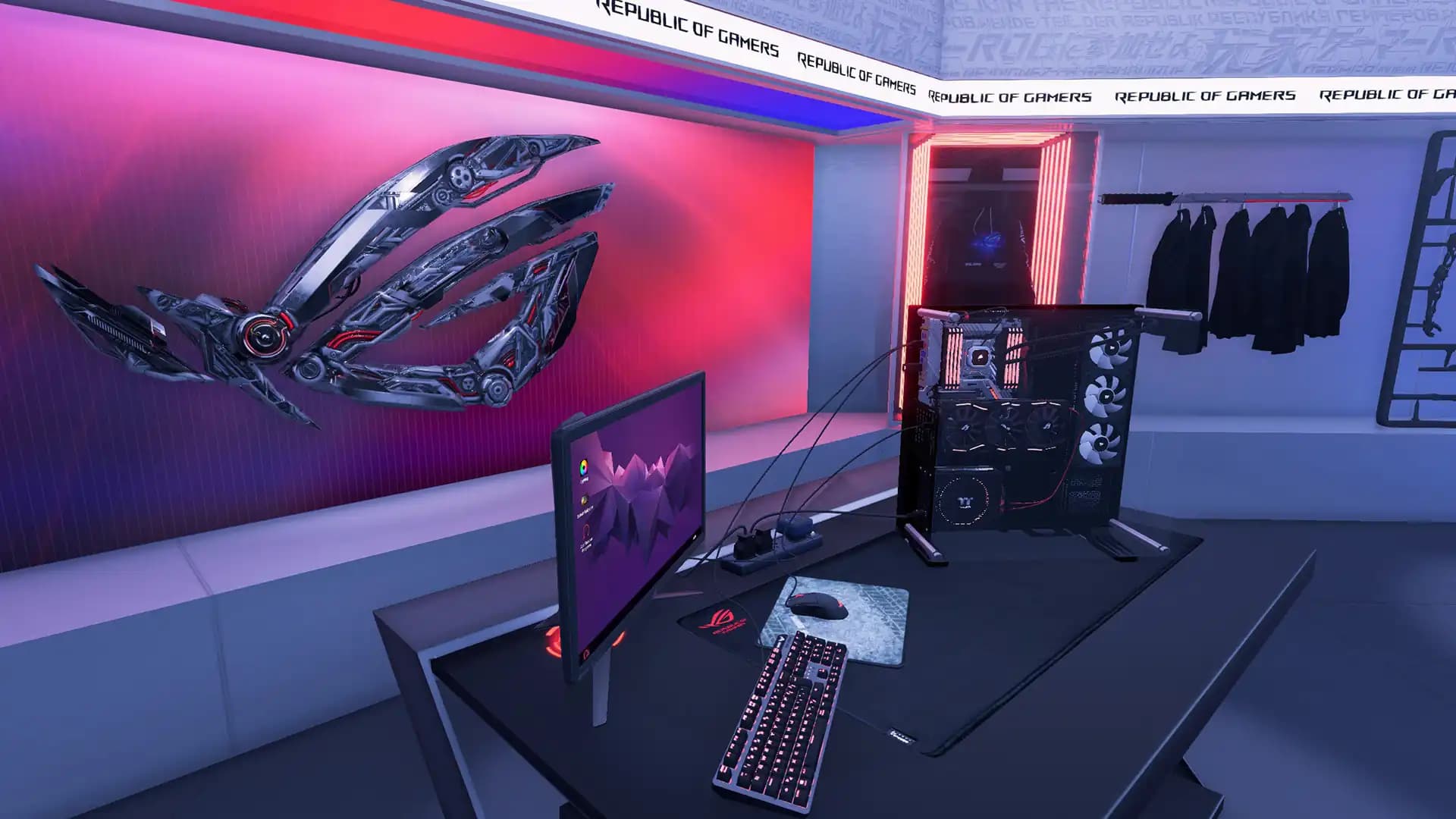 PC Building Simulator - Republic of Gamers Workshop media 1