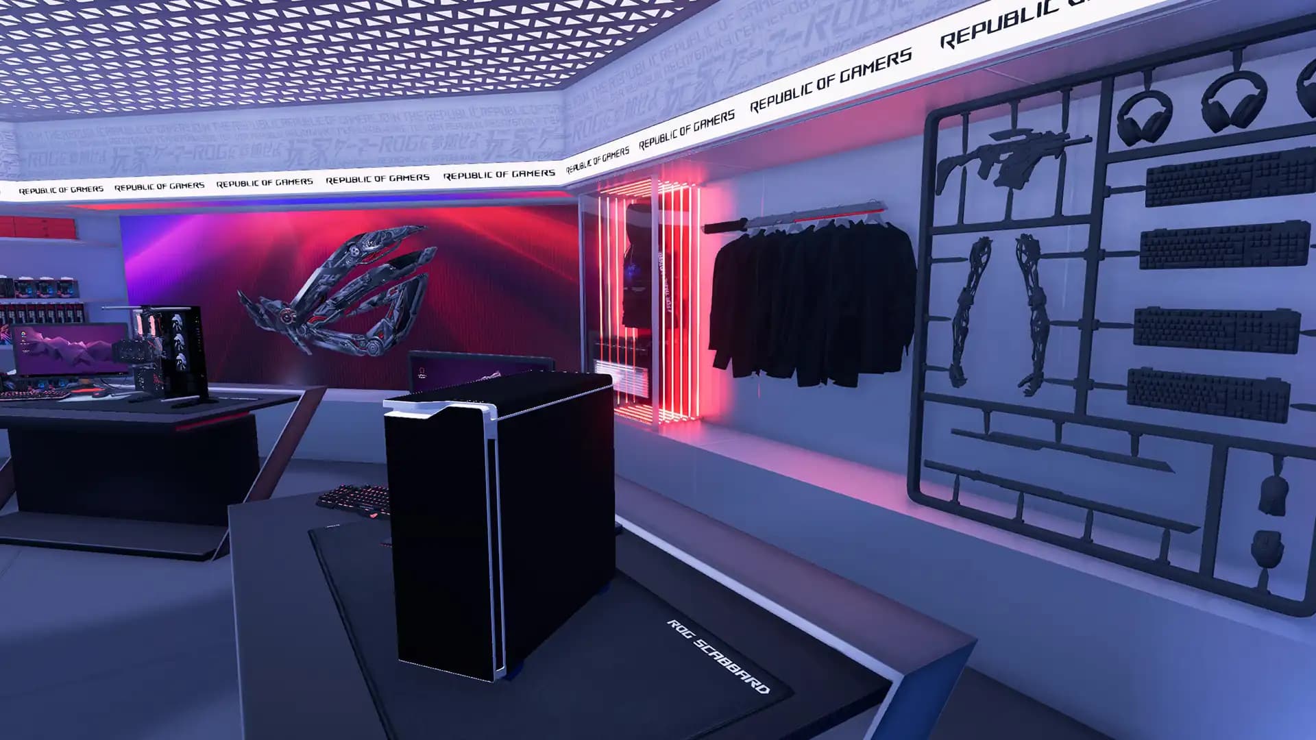 PC Building Simulator - Republic of Gamers Workshop media 3