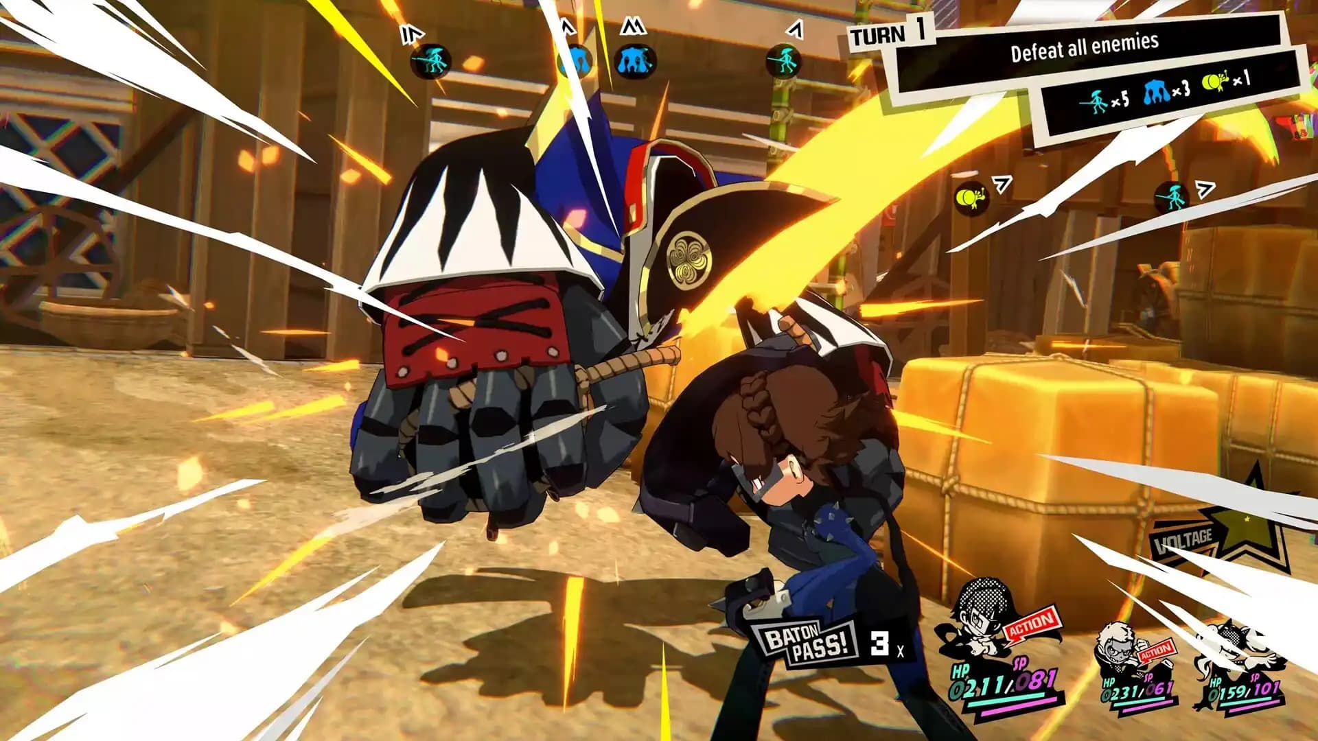 Persona 5 Tactica media 3