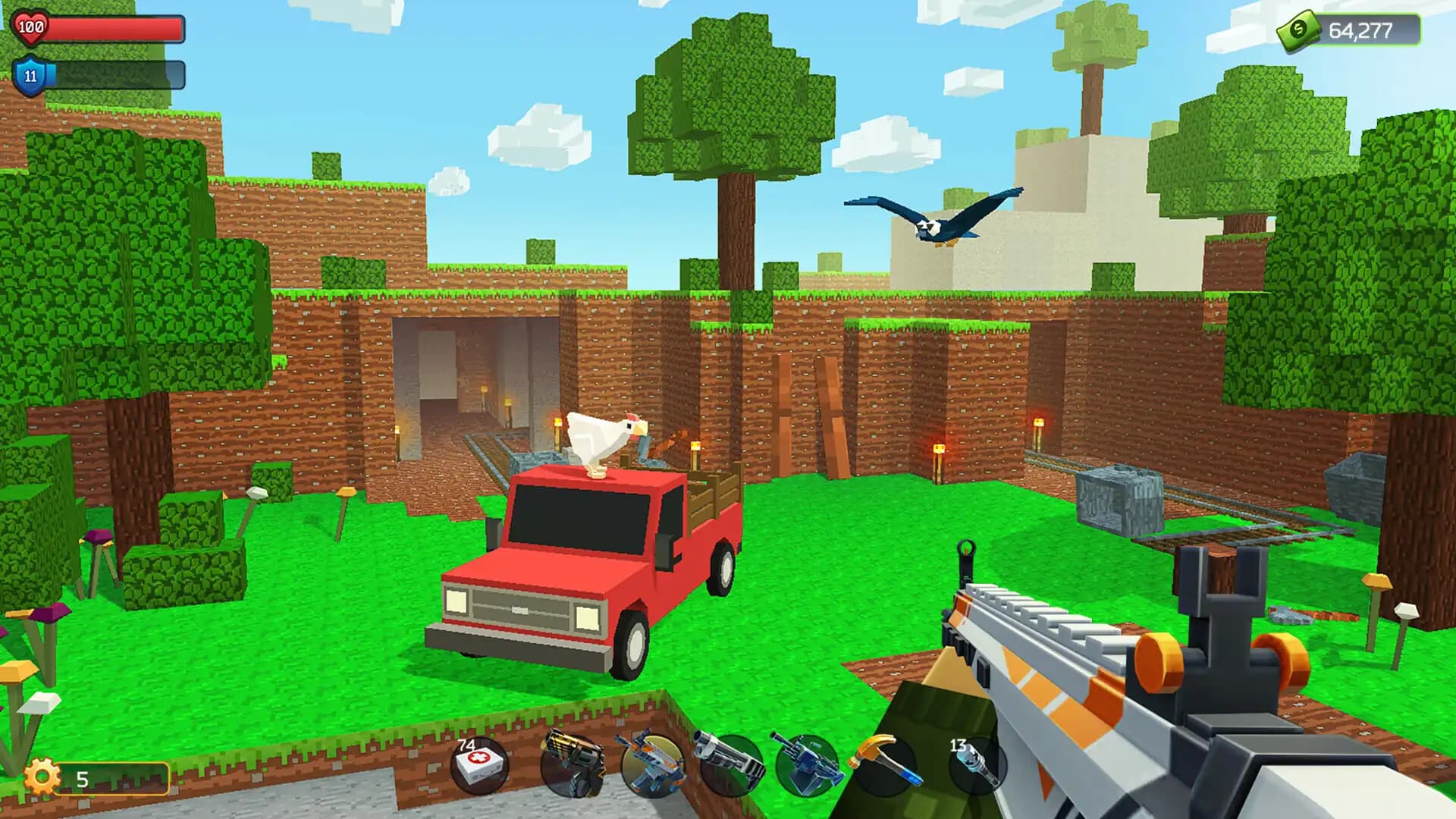 Pixel Combat: Zombie Shooter media 5