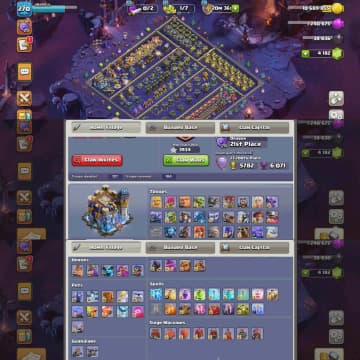 [Wow Deal] [5 Hero Max]➤Th18 Fully Max➤[34/34 Gear Equipment Max]➤[Full Set➾Cosmic Scenery & Skin]➤XP➾270➤[Free Nc]➤Full Ownership➤ - Global