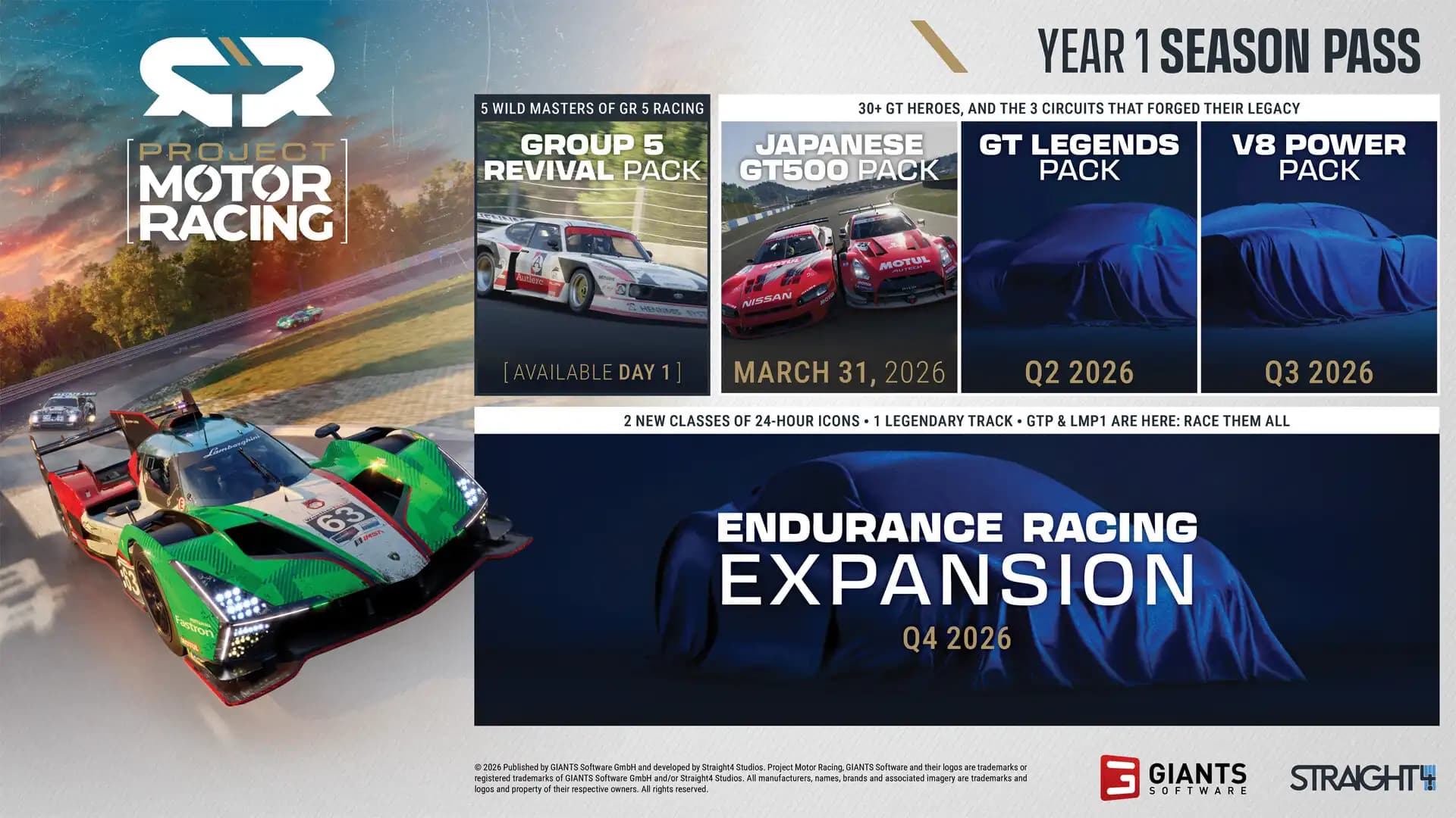 Project Motor Racing - Year 1 Season Pass media 1