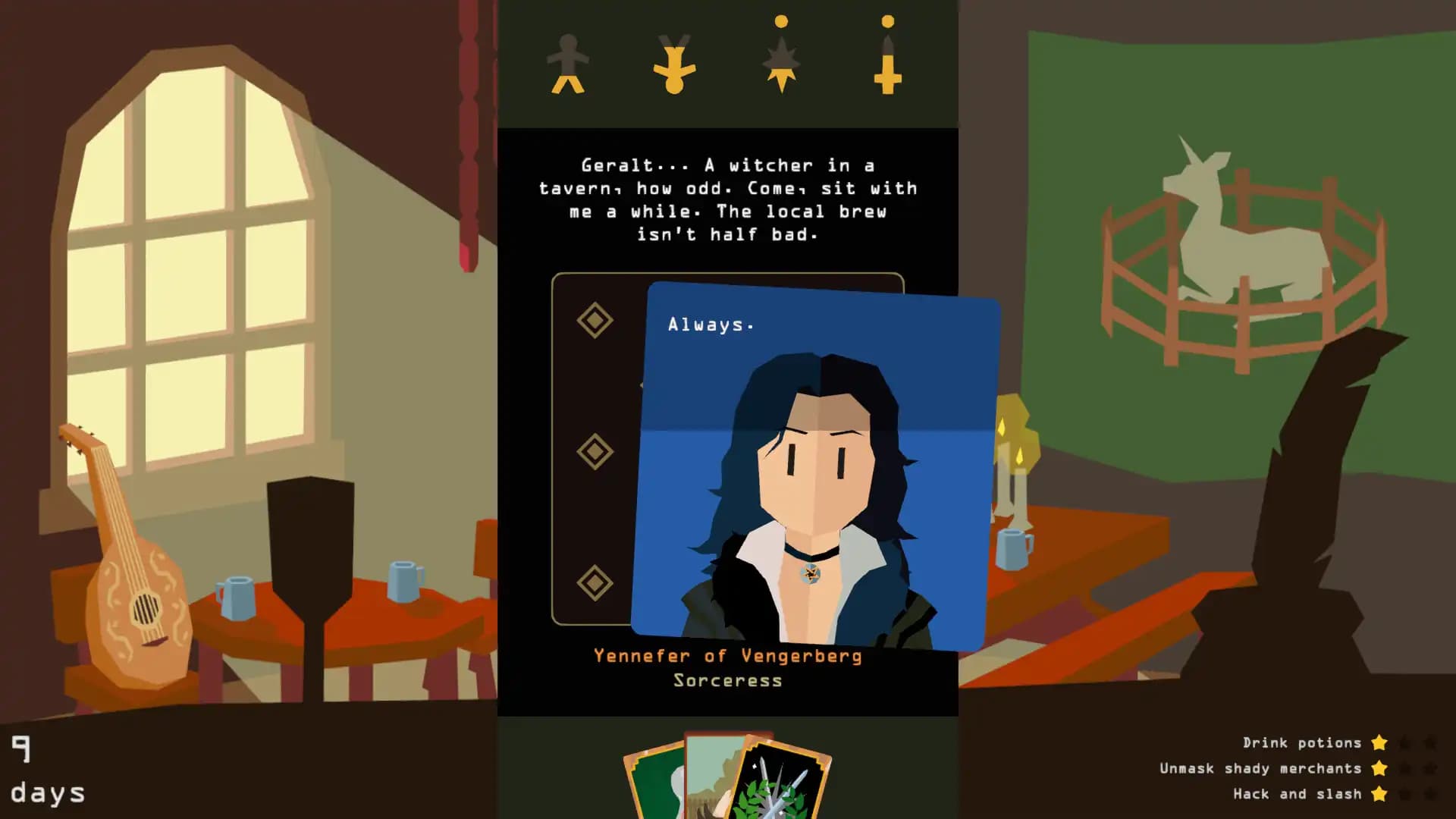 Reigns: The Witcher media 1