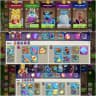 [OLD OBSTACLES] TH18 NEAR MAX | PURPLE WALL | XP-227 | HEROES: 82-88-62-65-37 | NC YES | 1962+WS [ALL EPIC AVL] 8X SKIN | 2050 GEMS | FULL ACCESS