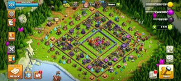 [HIGH EQUIPMENT] TH16 MAX TYPE ➤NC YES ➤2569 WS ➤HEROES: 82-85-62-57-31 ➤XP-221 ➤2600 GEMS ➤6B ➤GOLDEN WALL ➤FULL ACCESS | HIGH DFC - Global