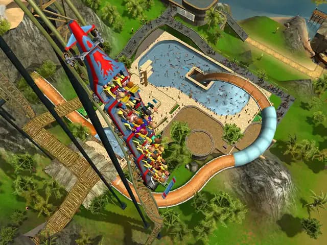RollerCoaster Tycoon 3: Platinum media 4