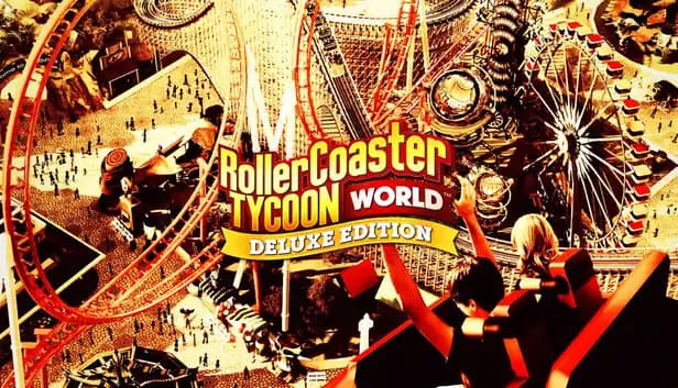 RollerCoaster Tycoon World Deluxe Edition cover
