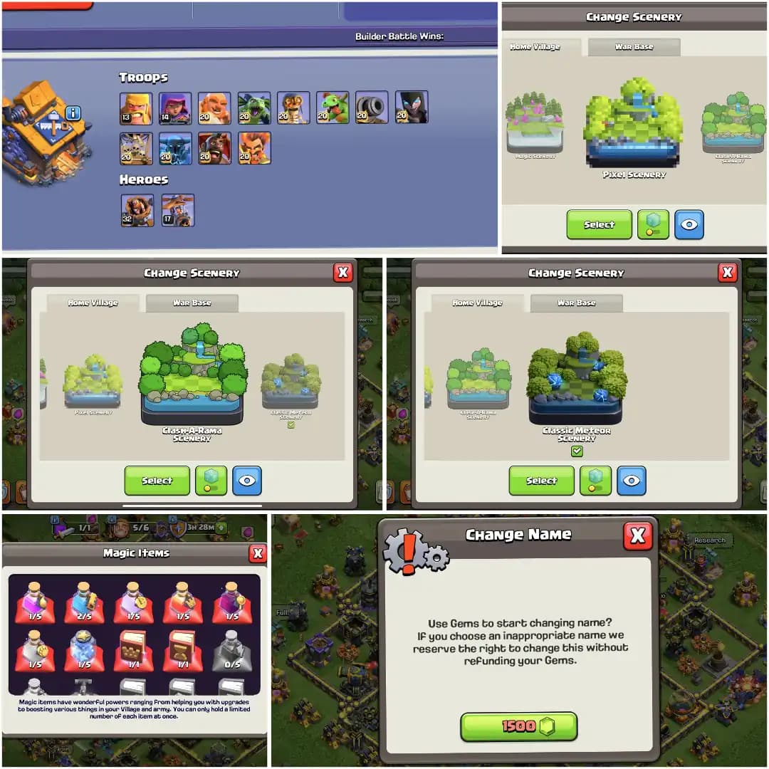 ​[world best deal] Th18 near max | Max dfc [2 epic max+ 4 epic 20 lvl] heroes: 100-100-67-75-52 | 10x skin | xp-224 | high wall | full access