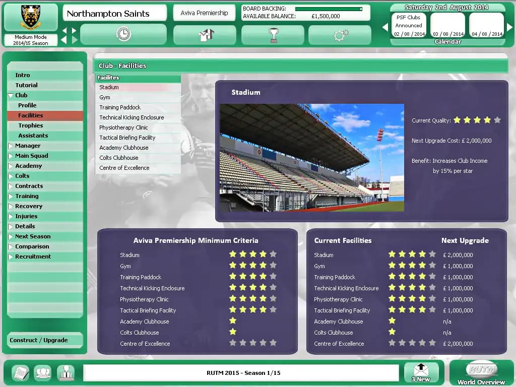 Rugby Union Team Manager 2015 media 5