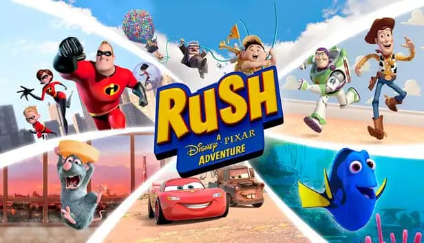Rush: A Disney & Pixar Adventure cover