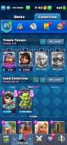 ACC LEVEL 26 | KT LEVEL 10 | ARENA 15 | Trophies 5000 | 92 Cards | 9 Emotes | Free Name Change | 1 Evolution | (Hero Obtainable)
