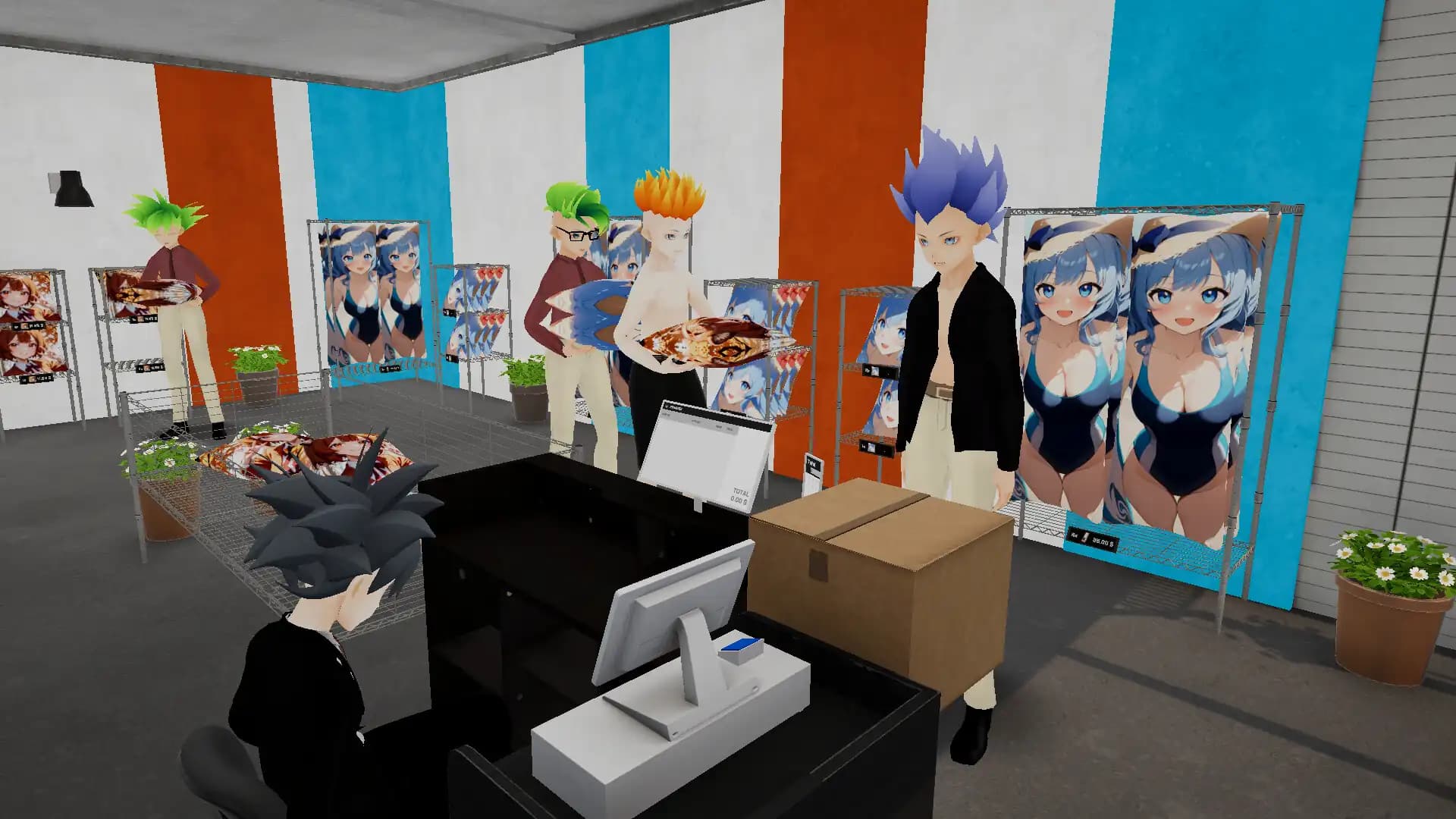 Shop Simulator: Waifu Pillows media 1