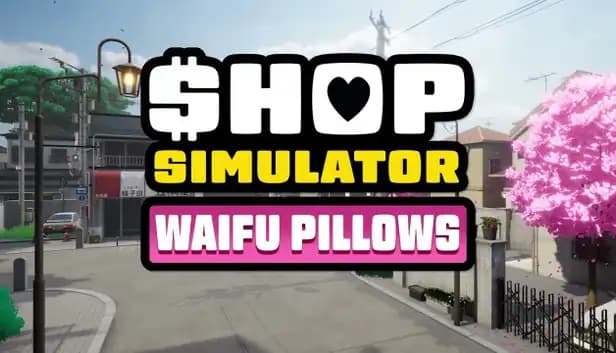 Shop Simulator: Waifu Pillows cover